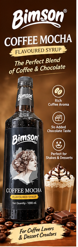 Bimson Coffee Mocha Syrups 1000ml