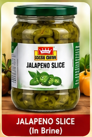 Golden Crown Jalapeno Slices - 680gm
